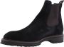 Floris van Floris van Bommel van Floris van Bommel Chelsea boots Heren Boots Laarzen Herenschoenen Suède SFM-60018 Zwart - Thumbnail 11