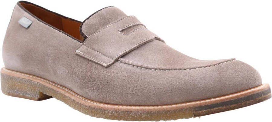 Floris van Floris van Bommel van Floris van Bommel Instappers Heren Instapschoenen Herenschoenen Suède SFM-40017 Bruin
