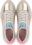 Floris van Floris van Bommel van Floris van Bommel Sneakers Dames Lage sneakers Damesschoenen Leer SFW-10099 mesh Beige combi - Thumbnail 12