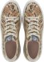 Floris van Floris van Bommel van Floris van Bommel Sneakers Dames Lage sneakers Damesschoenen Leer SFW-10106 print Slangenprint Goud - Thumbnail 10