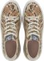 Floris van Floris van Bommel van Floris van Bommel Sneakers Dames Lage sneakers Damesschoenen Leer SFW-10106 print Slangenprint Goud - Thumbnail 10