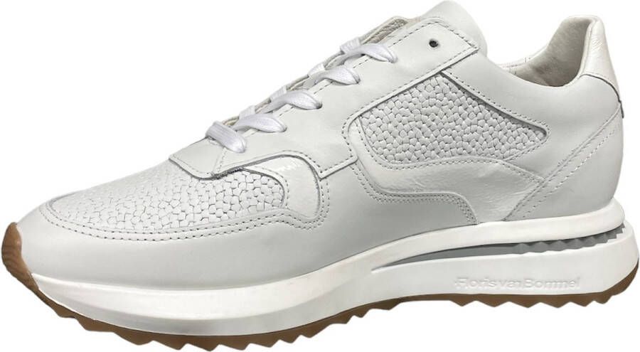 Floris van Floris van Bommel van Floris van Bommel Sneakers Dames Lage sneakers Damesschoenen Leer SFW-10106 led Wit