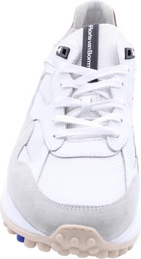 Floris van Floris van Bommel van Floris van Bommel Sneakers Heren Lage sneakers Herenschoenen Leer SFM-10159 Wit