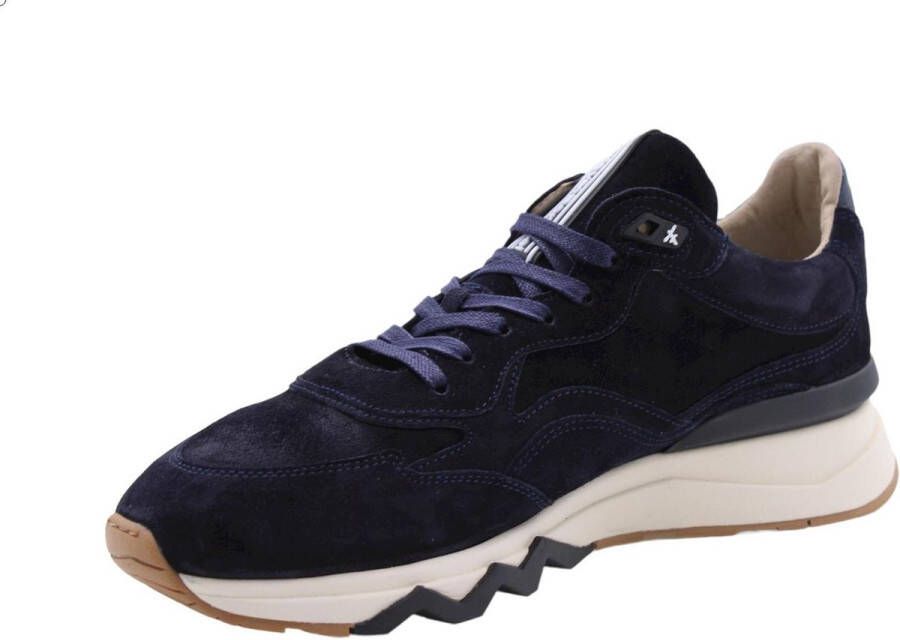 Floris van Floris van Bommel van Floris van Bommel Sneakers Heren Lage sneakers Herenschoenen Suède SFM-10136 Blauw