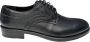 Online Express Schoenen Veterschoenen CITYTRAY Nette schoenen 010 Echte leer Zwart - Thumbnail 3