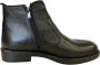 Online Express Herenschoenen- Chelsea Boots- Halfhoge leren Schoenen- Enkellaarzen 1003- Leather- Zwart - Thumbnail 3