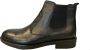Online Express Herenschoenen- Chelsea Boots- Halfhoge leren Schoenen- Enkellaarzen 1003- Leather- Zwart - Thumbnail 4