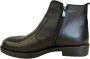 Online Express Herenschoenen- Chelsea Boots- Halfhoge leren Schoenen- Enkellaarzen 1003- Leather- Zwart - Thumbnail 6