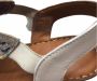 Manlisa dames elastiek sandaal S245-535 beige - Thumbnail 4