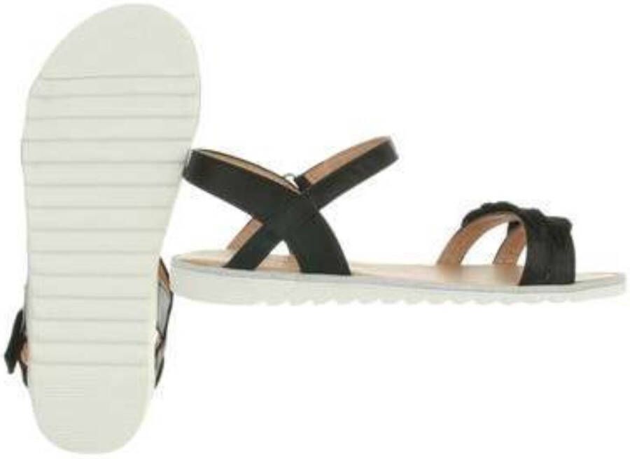 Meisjes sandalen zwart love