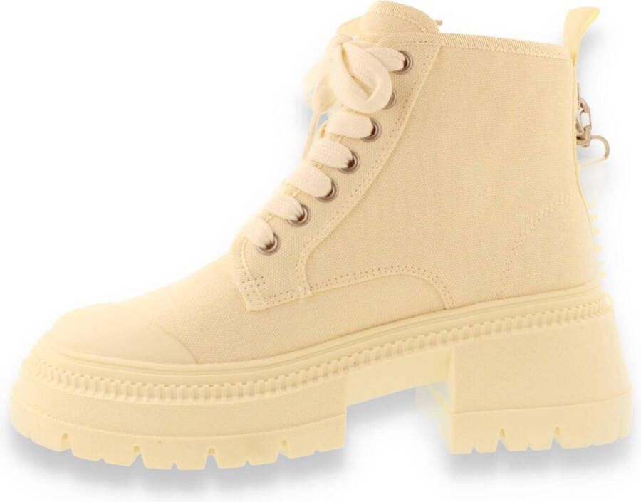 No Name Dames Strong Boots Recycled Beige