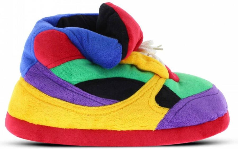 Pluche clownschoenen sneakers sloffen pantoffels voor kinderen XS Regenboog sneakers sloffen