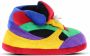 Pluche clownschoenen sneakers sloffen pantoffels voor kinderen XS -33 Regenboog sneakers sloffen - Thumbnail 3