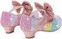 Prinsessen schoenen regenboog roze glitter binnen cm bij jurk verkleedkleding - Thumbnail 3