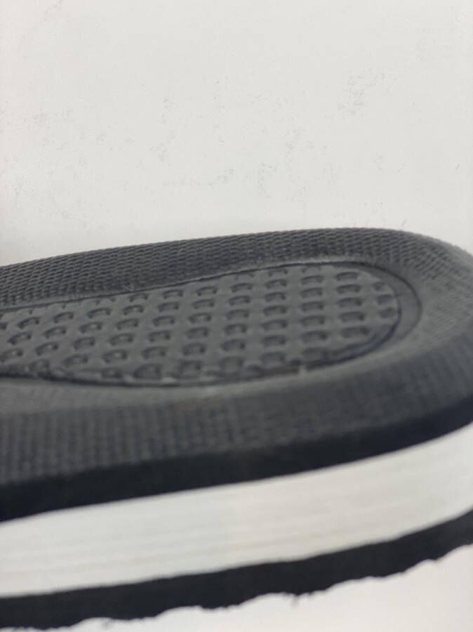 Romana s Unisex Badslippers Ideaal voor Hotel en Sauna Zwart EVA