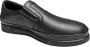 Merkloos Sans marque Schoenen Heren instapper schoenen Comfort schoenen 016 Leather Zwart - Thumbnail 3