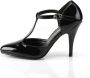 Pleaser EU 41 5 = US 11 | VANITY 415 | 4 T Strap D'Orsay Style Pump - Thumbnail 2