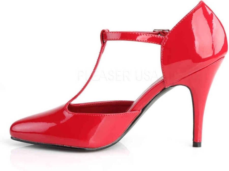 Pleaser EU 41 5 = US 11 | VANITY 415 | 4 T Strap D'Orsay Style Pump - Foto 4