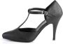 Pleaser EU 36 = US 6 | VANITY 415 | 4 T Strap D'Orsay Style Pump - Thumbnail 2