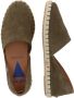Verbenas Carmen suède espadrilles kaki - Thumbnail 14