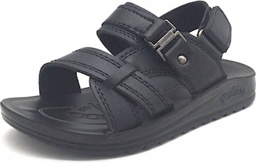 zwart sandaaltje voor kinderen