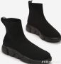 Zwarte sok schoenen voor dames in Balenciaga-stijl New Collectie - Thumbnail 2