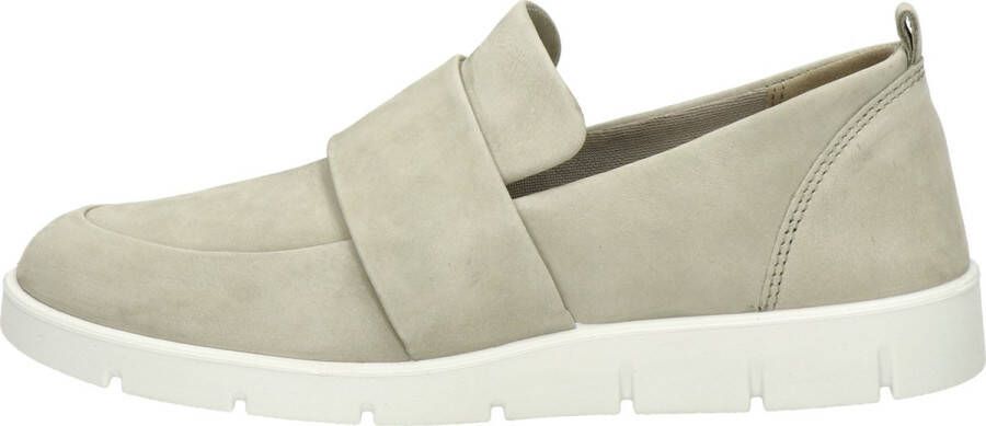 ECCO Bella Instappers groen Nubuck Dames