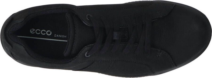 ECCO Byway sneakers zwart Nubuck Heren