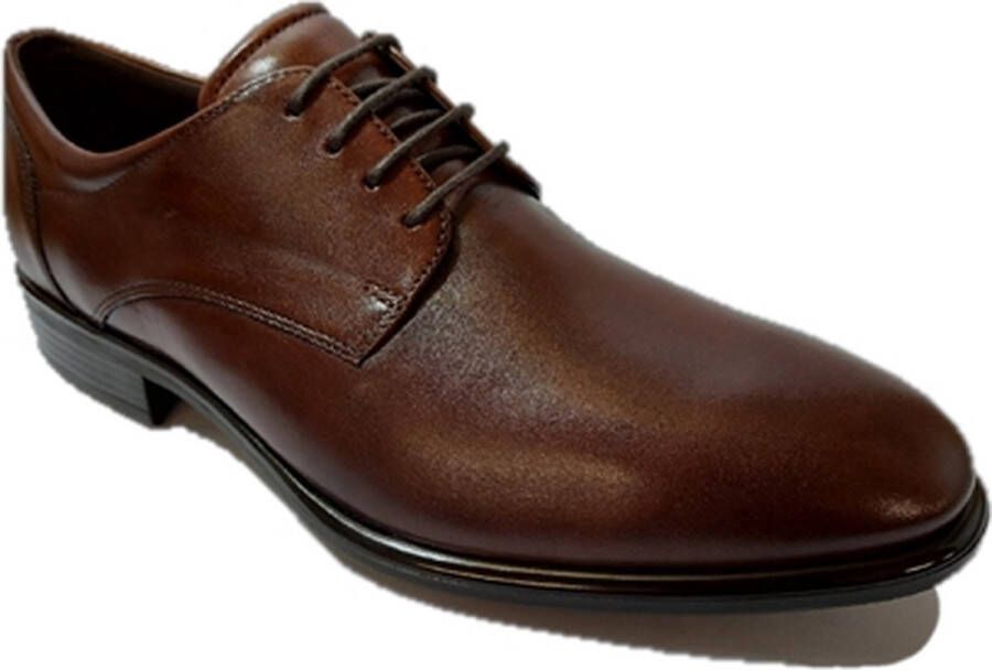 ECCO Citytray veterschoenen cognac - Foto 3