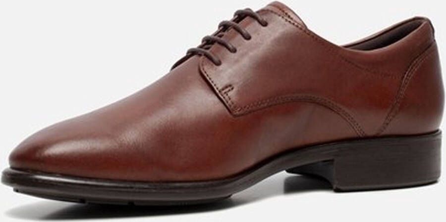 ECCO Citytray veterschoenen cognac - Foto 4