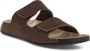 Ecco 2nd Cozmo nubuck slippers bruin - Thumbnail 9