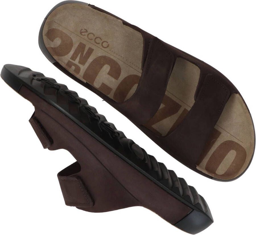 Ecco 2nd Cozmo nubuck slippers bruin - Foto 7