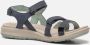 Ecco Sandalen Cruise zomerschoen sandaal keilhak met subtiele logo-opschrift - Thumbnail 6