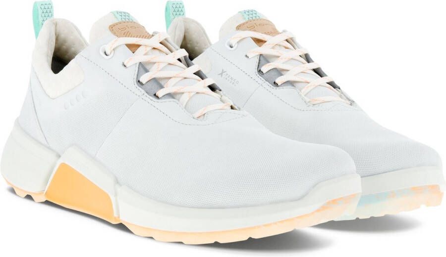 ECCO Dames Golf Biom H4 White Eggshell Blue