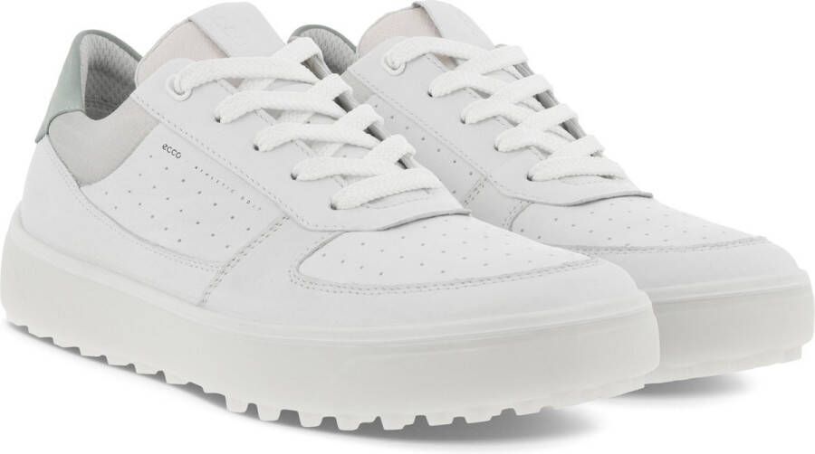 ECCO Dames Golf Tray White Ice Flower Golfschoenen Wit