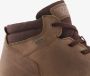 ECCO Ennio hoge leren heren sneakers Bruin Uitneembare zool - Thumbnail 6