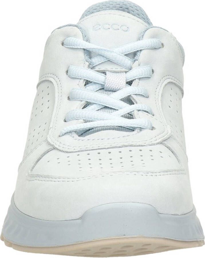 ECCO Exostride W Sneakers blauw Nubuck Dames