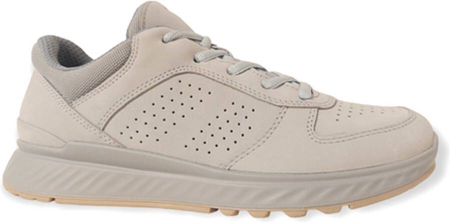 ECCO Exostride W Sneakers blauw Nubuck Dames