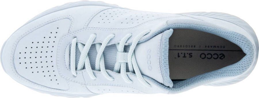 ECCO Exostride W Sneakers blauw Nubuck Dames