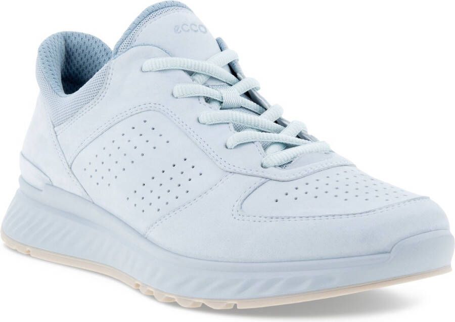 ECCO Exostride W Sneakers blauw Nubuck Dames