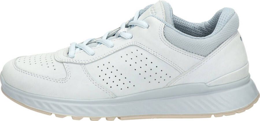 ECCO Exostride W Sneakers blauw Nubuck Dames