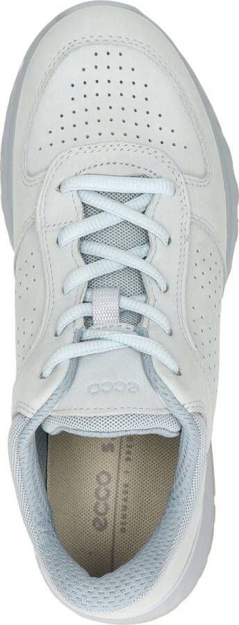 ECCO Exostride W Sneakers blauw Nubuck Dames