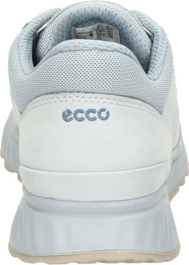ECCO Exostride W Sneakers blauw Nubuck Dames