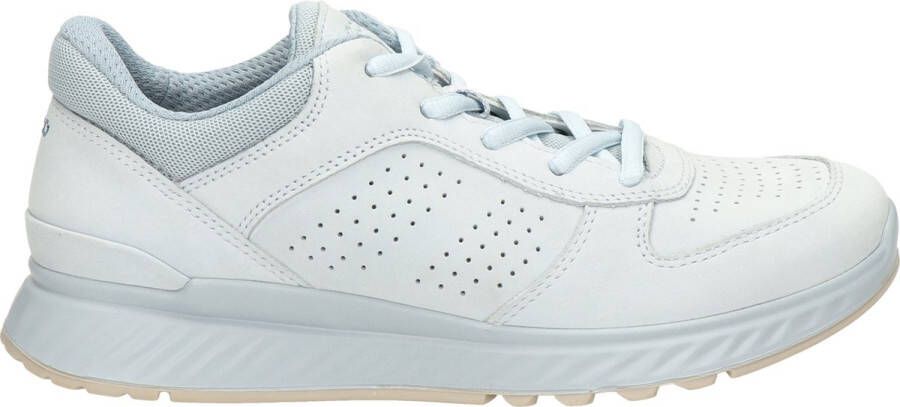 ECCO Exostride W Sneakers blauw Nubuck Dames