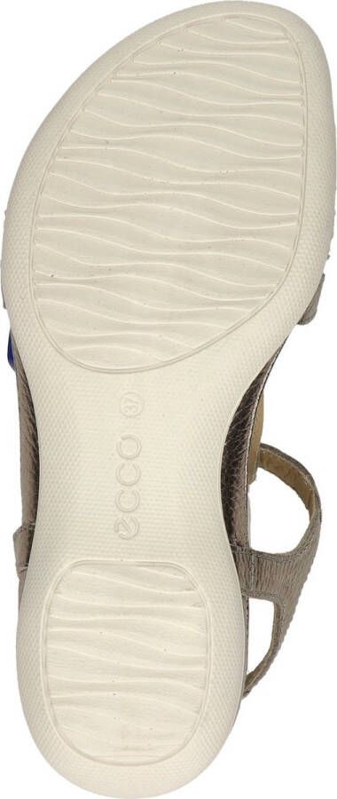 Ecco Sandalen Flash zomerschoen sandaal klittenbandschoen in metallic-look - Foto 15