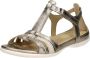 Ecco Sandalen Flash zomerschoen sandaal klittenbandschoen in metallic-look - Thumbnail 15