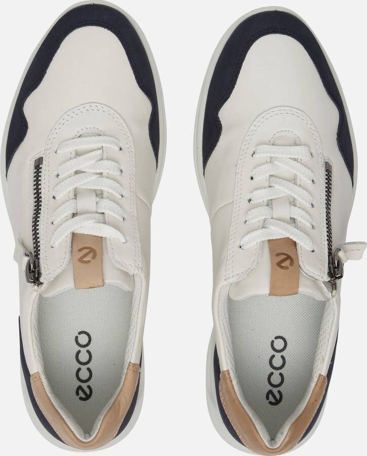 ECCO Flexfure Runner dames sneaker Wit blauw - Foto 10