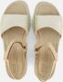 ECCO Flowt Wedge Cork Sandalen beige Nubuck Dames - Thumbnail 5