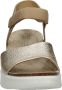 ECCO Flowt Wedge Cork Sandalen beige Nubuck Dames - Thumbnail 33