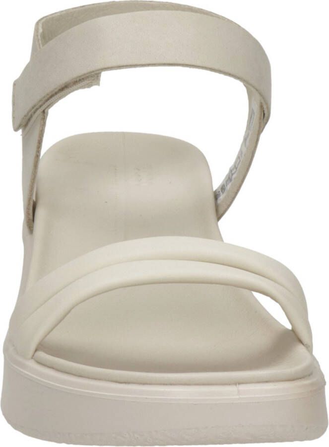 ECCO Flowt Wedge LX sandalen met sleehak beige